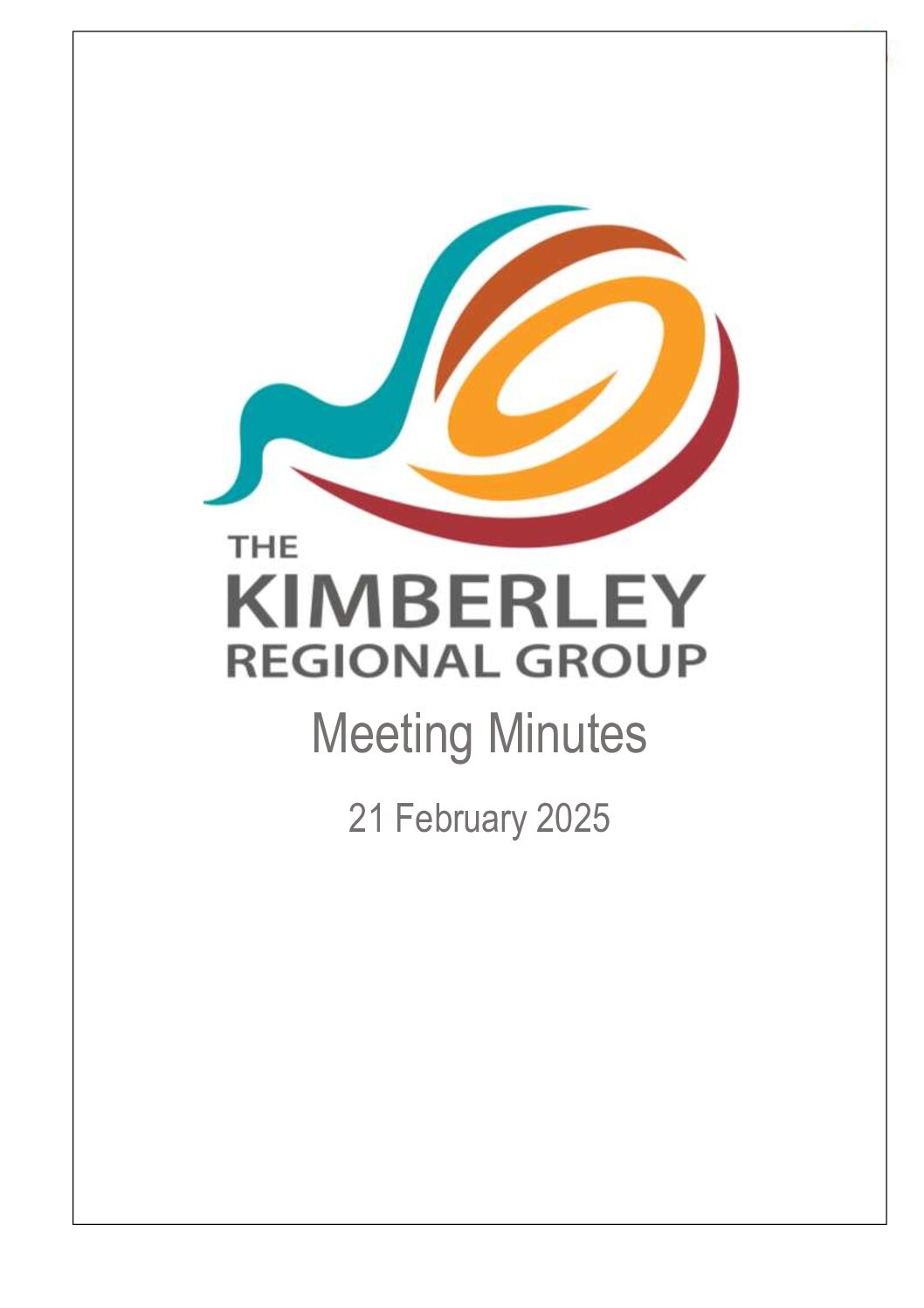 KRG February Minutes KRG Minutes February 2025