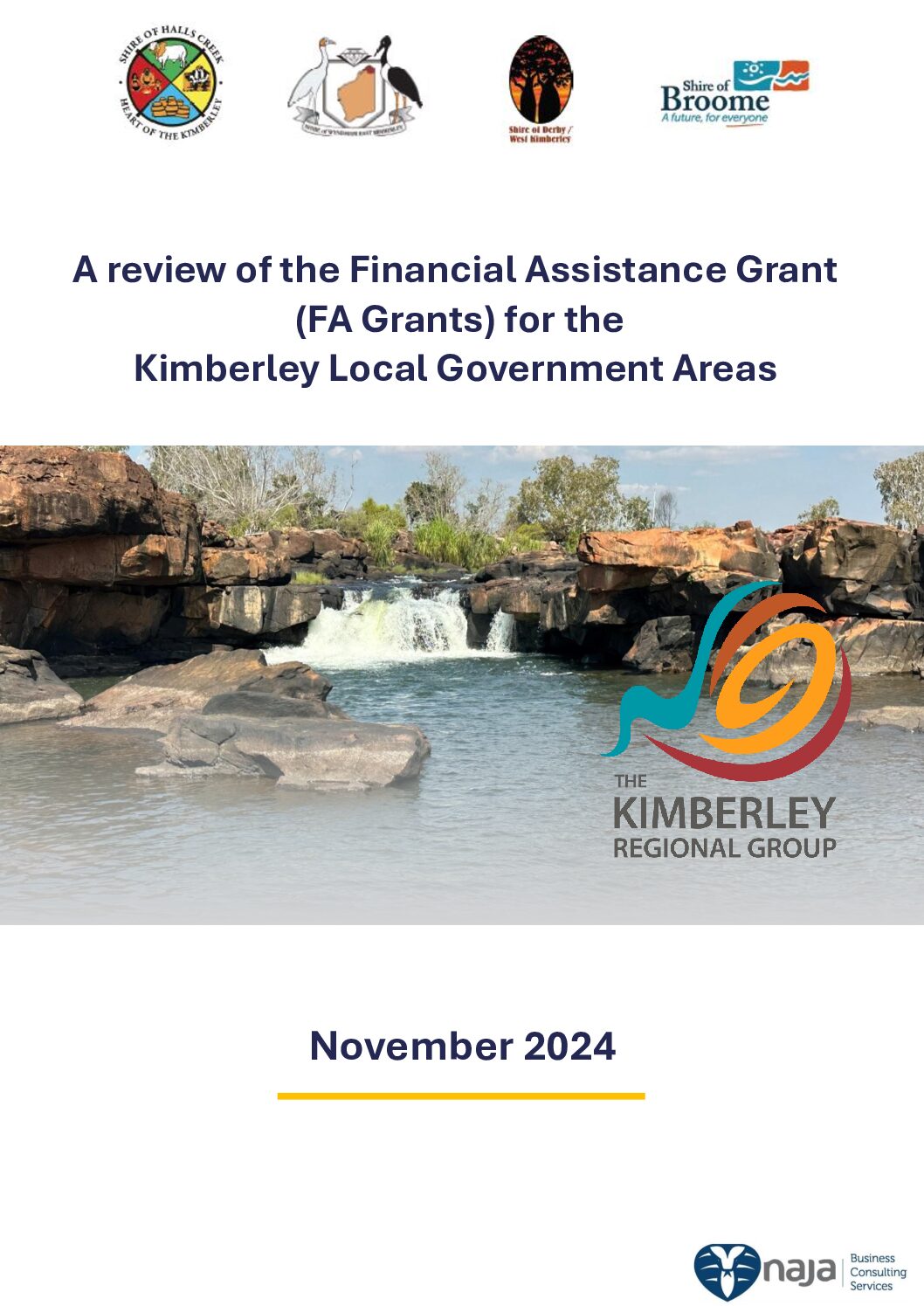 KRG Financial Assistant Grant Report KRG Review of the Financial Assistance Grants Nov 2024